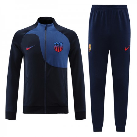 Barcelona Sort blå Sweatshirt Dragt 2022-23